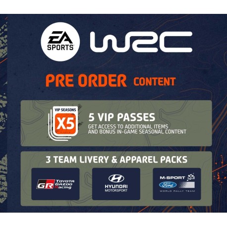 EA Sports WRC 23 - Pre-Order Bonus DLC Xbox One CD Key