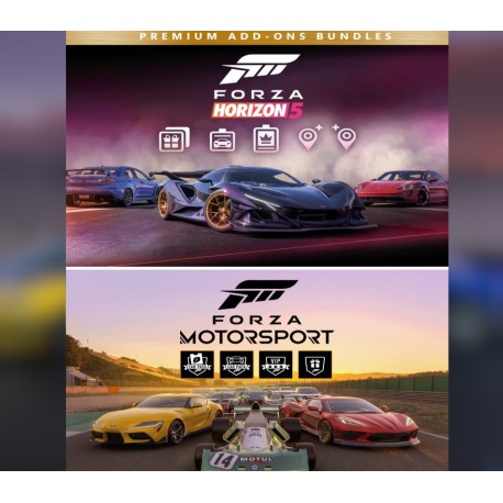 Forza Motorsport and Forza Horizon 5 Premium Editions Bundle US XBOX One / Xbox Series X|S / Windows 10 CD Key