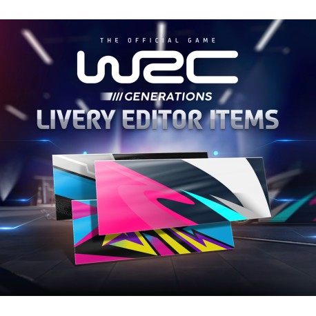 WRC Generations - Livery editor extra items DLC Steam CD Key
