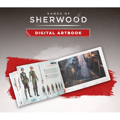 Gangs of Sherwood - Digital Artbook DLC Steam CD Key
