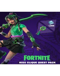 Fortnite - Hiss Clique Quest Pack + 1000 V-Bucks Challenge DLC BR XBOX One / Xbox Series X|S CD Key