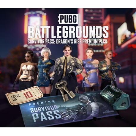 PUBG - Survivor Pass: Dragon's Rise Premium Pack DLC AR XBOX One / Xbox Series X|S CD Key