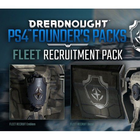 Dreadnought - Fleet Recruitment Pack DLC PS4 CD Key