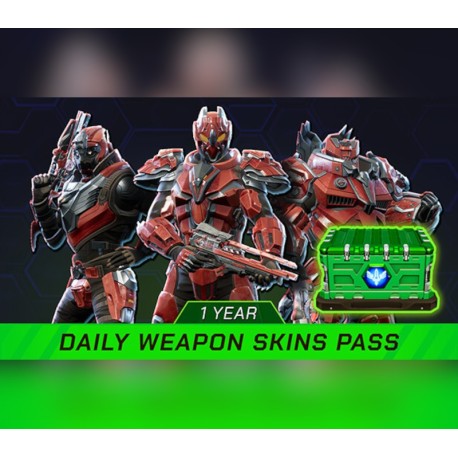 TRIBES 3 - Daily Weapon Skins Pass (1 Year) DLC Steam CD Key