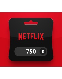 Netflix TRY 750 Gift Card TR