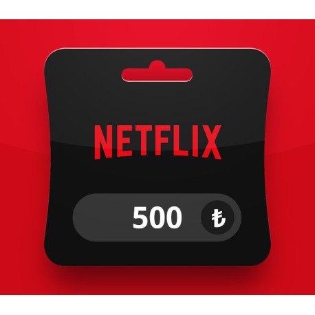 Netflix TRY 500 Gift Card TR
