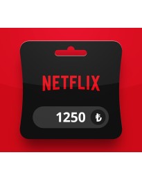 Netflix TRY 1250 Gift Card TR