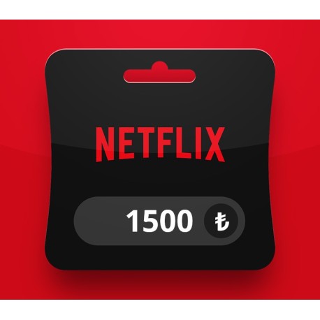 Netflix TRY 1500 Gift Card TR