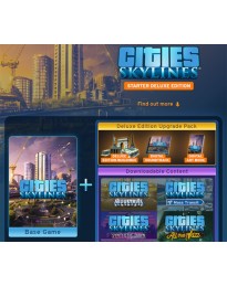 Cities: Skylines Starter Deluxe Edition Bundle PC Steam CD Key