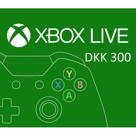 XBOX Live 300 DKK Prepaid Card DK