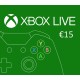 XBOX Live €15 Prepaid Card NL