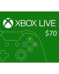 XBOX Live NZD 70 Prepaid Card NZ