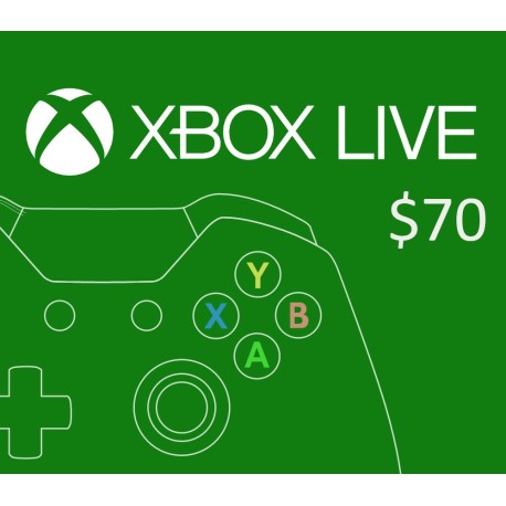 XBOX Live NZD 70 Prepaid Card NZ