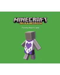 Minecraft Java & Bedrock Edition - Purple Heart Cape DLC XBOX One / Xbox Series X|S / PC CD Key