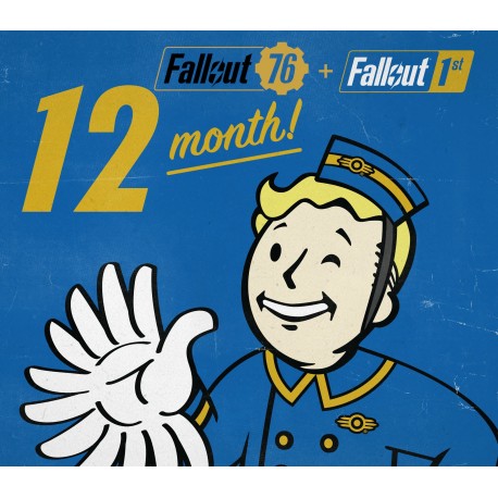 Fallout 76 + Fallout 1st 12 Months Subscription XBOX One / Xbox Series X|S Account