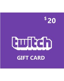 Twitch USD 20 Gift Card US