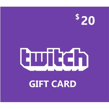Twitch USD 20 Gift Card US