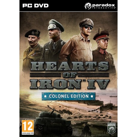 Hearts of Iron IV: Colonel Edition Steam CD Key