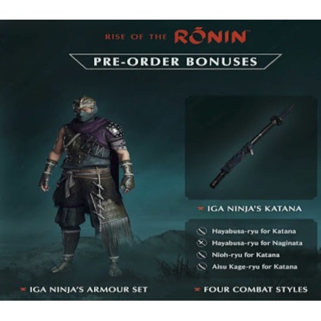 Rise of the Ronin - Pre-Order Bonus DLC NA PS5 CD Key