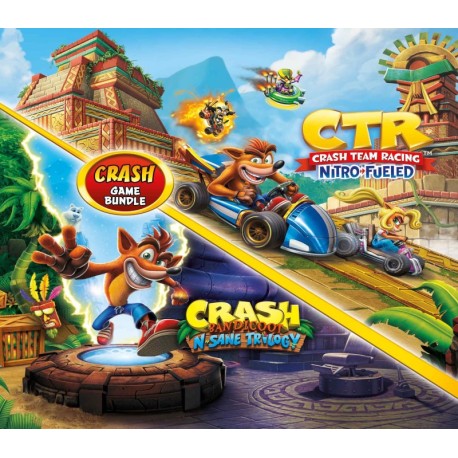 Crash Bandicoot Bundle - N. Sane Trilogy + CTR Nitro-Fueled XBOX One / Xbox Series X|S Account