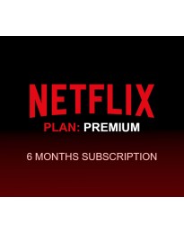 Netflix - 6 Months Premium Plan Subscription Account