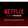 Netflix - 6 Months Premium Plan Subscription Account