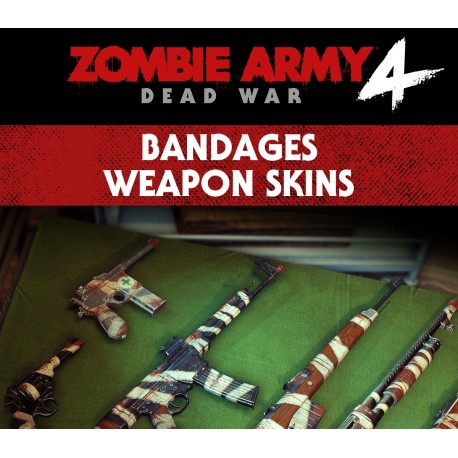 Zombie Army 4: Dead War - Bandages Weapon Skins DLC PC Steam CD Key