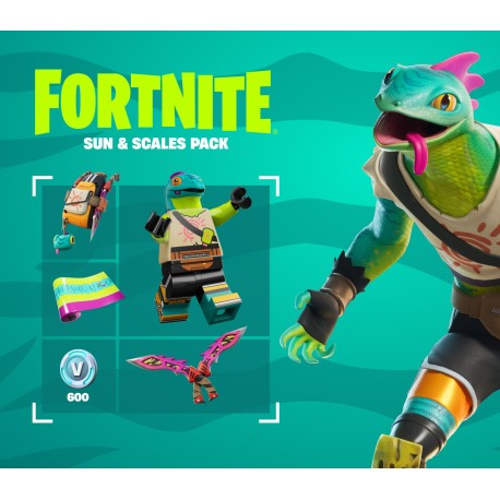 Fortnite - Sun & Scales Pack DLC US XBOX One / Xbox Series X|S CD Key