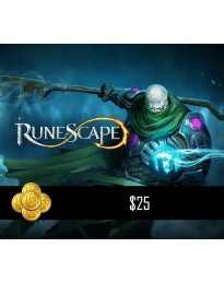 Runescape 25 Prepaid Game Card US