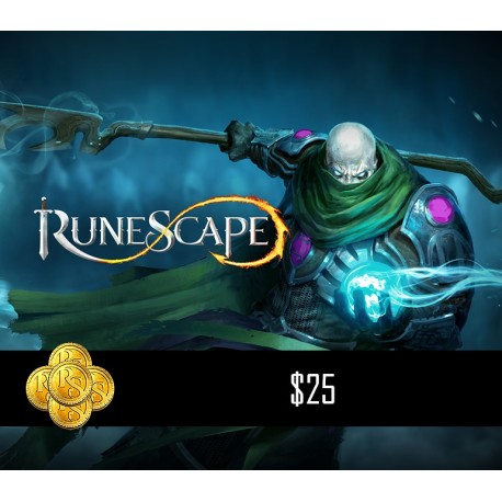 Runescape 25 Prepaid Game Card US