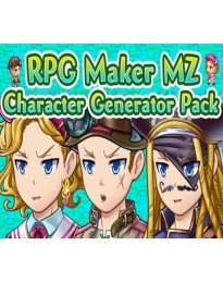RPG MAKER MZ - Character Generator Pack DLC PC Steam CD Key