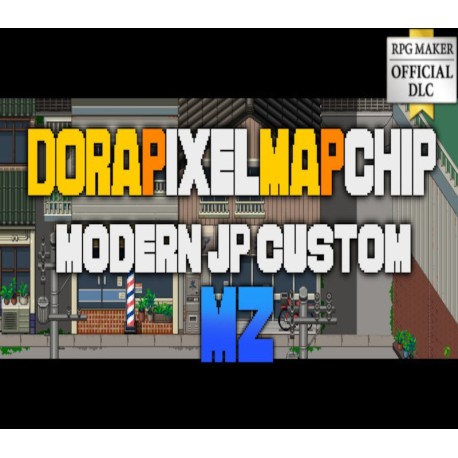 RPG MAKER MZ - DorapixelMapChips - Modern JP DLC PC Steam CD Key