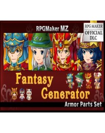 RPG MAKER MZ - Fantasy Generator - Armor Parts Set DLC PC Steam CD Key