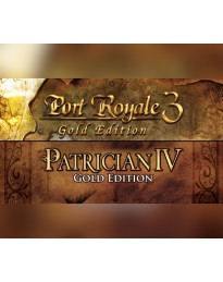 Port Royale 3 Gold and Patrician IV Gold - Double Pack EU PC Steam CD Key
