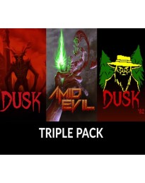 DUSK & AMID EVIL & DUSK '82 Ultimate Edition Triple Pack Bundle PC Steam CD Key