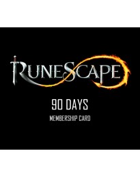 RuneScape 90-Day Prepaid Time Game Card EU