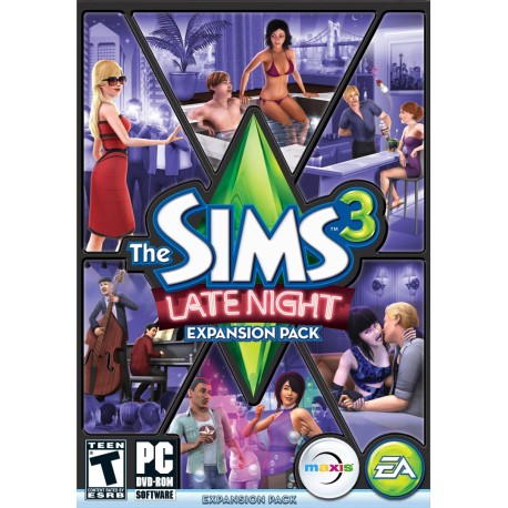 The Sims 3 - Late Night Expansion Pack DLC PC Steam Gift
