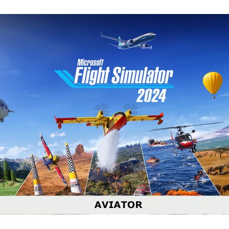 Microsoft Flight Simulator 2024 Aviator Edition PC Steam Account