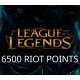 League of Legends 6500 RP Prepaid Card EU