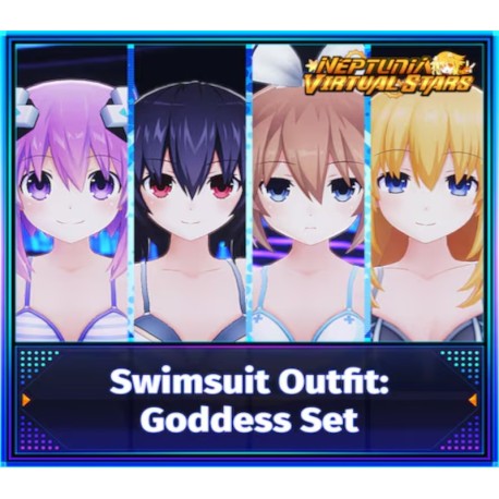 Neptunia Virtual Stars - Swimsuit Outfit: Goddess Set DLC PC Steam CD Key