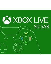 XBOX Live SAR 50 Prepaid Card SA
