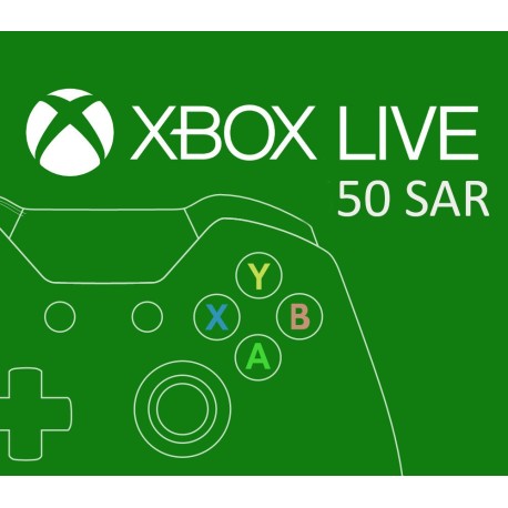 XBOX Live SAR 50 Prepaid Card SA