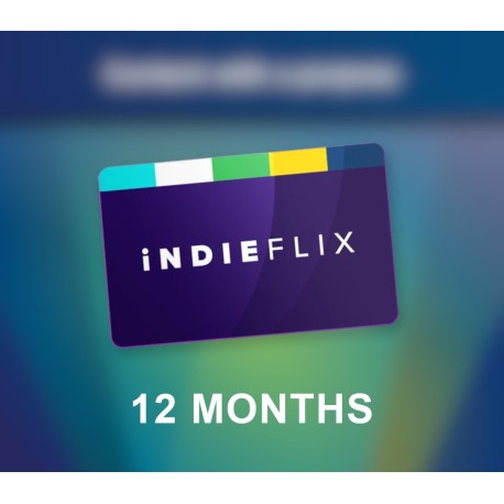IndieFlix 12 Months Subscription Gift Card US (ONLY FOR NEW ACCOUNTS)