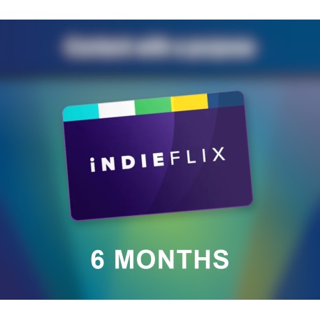 IndieFlix 6 Months Subscription Gift Card US (ONLY FOR NEW ACCOUNTS)