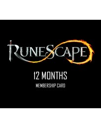 RuneScape 12-Month Prepaid Time Game Card EU