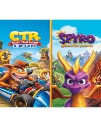 Crash Team Racing Nitro-Fueled + Spyro Game Bundle US XBOX One / Xbox Series X|S CD Key