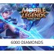 Mobile Legends 100 USD - 6000 Diamonds US Key