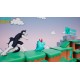 Dino running from a FURRY: GAMESFORFARM PC Steam CD Key