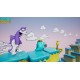Dino running from a FURRY: GAMESFORFARM PC Steam CD Key