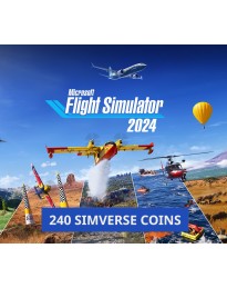 Microsoft Flight Simulator 2024 - 240 Simverse Coins DLC Xbox Series X|S / PC CD Key